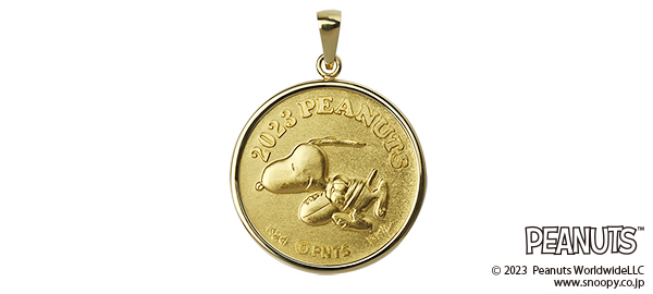 時計バンド(ベルト)のBAMBI | バンビ / 純金製記念メダル(スヌーピー)